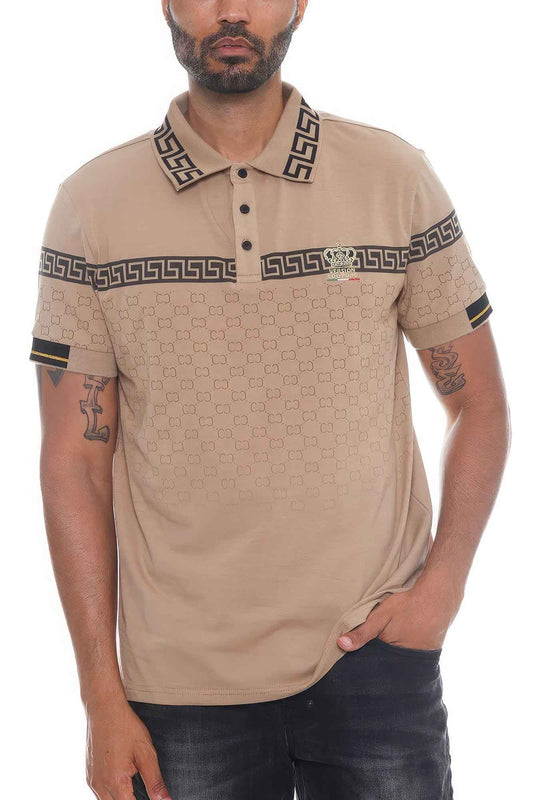 Version Couture Polo Button Down Shirt – men’s fashion, stylish and versatile