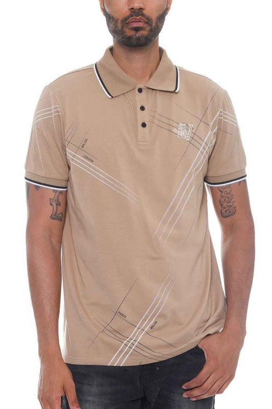 Version Couture Polo Button Down Shirt – men’s fashion, stylish and versatile