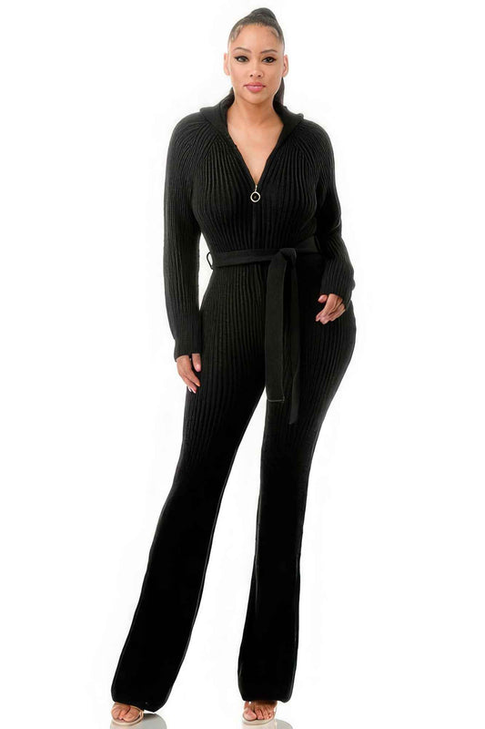 Monroe Hooded Jumpsuit – multicolor, fashion, women style