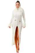 Diva Mode Cardigan Dress-Product Type | Naughty Smile Fashion