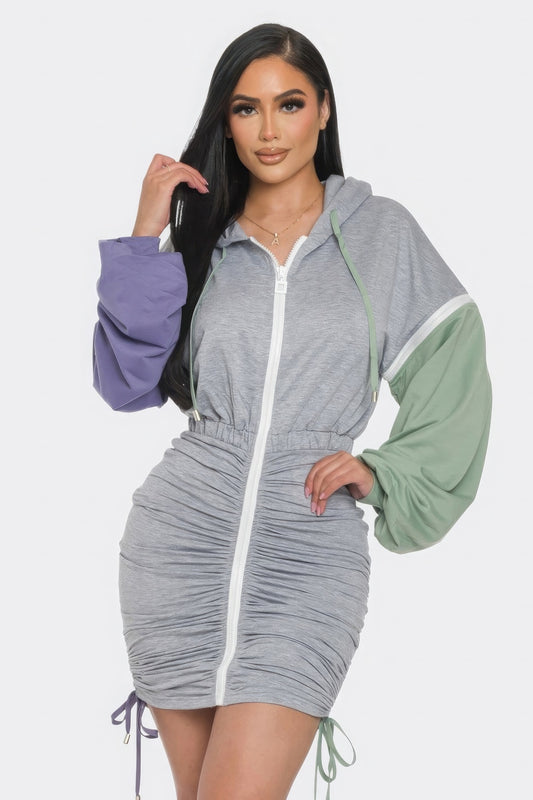 Sale - Detachable Zipper Mini Dress – On Sale Now
