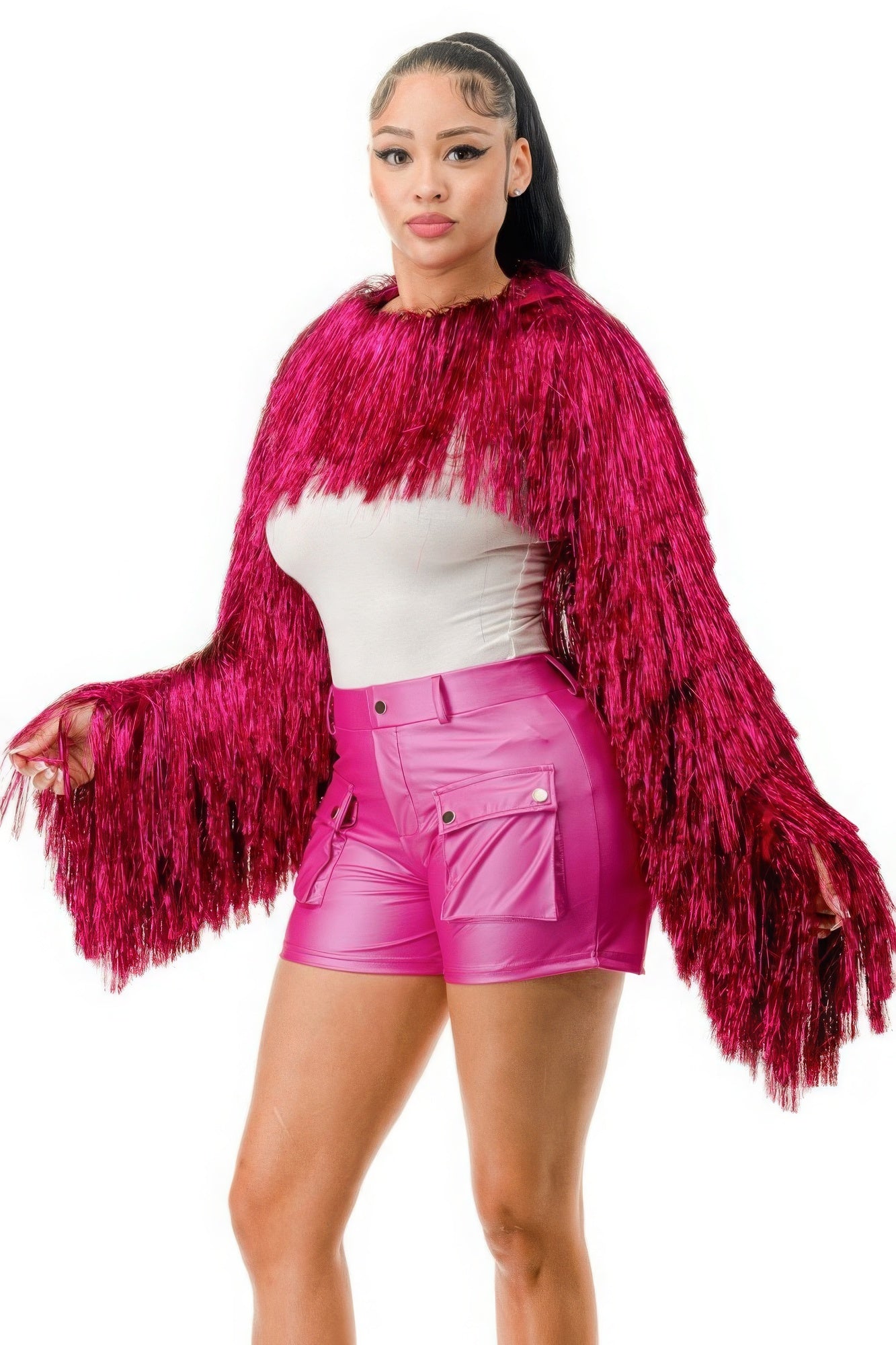 Sale - Metallic Tinsel Bolero – On Sale Now