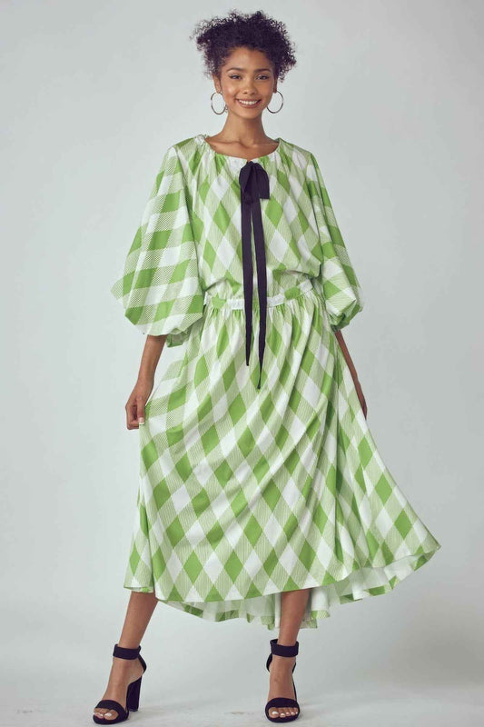 Sale - Balloon Sleeves Pocketed Dress - Very Over Fit Design – On Sale Now