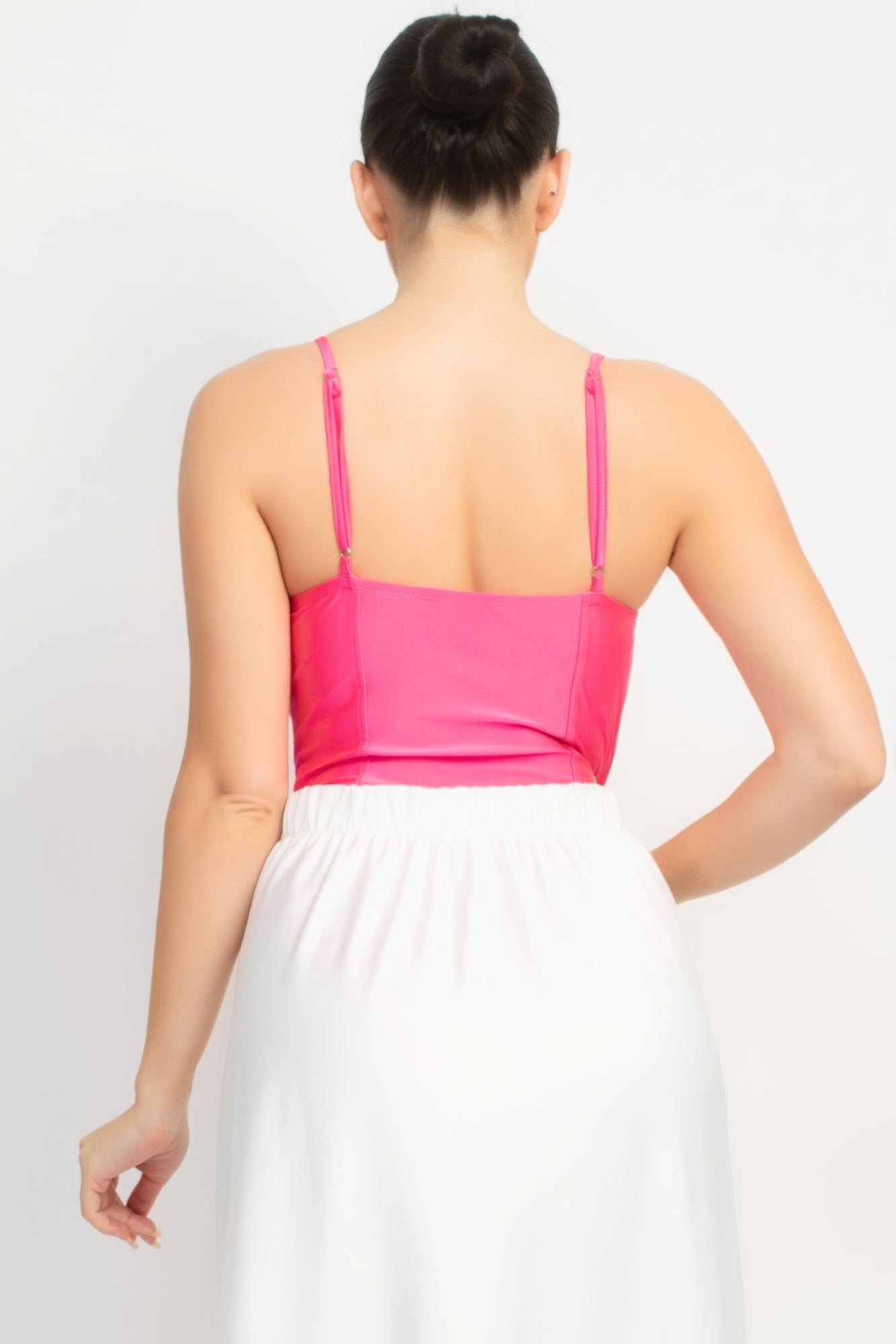 Rhinestone Strap Sweetheart Bodysuit-Product Type | Naughty Smile Fashion