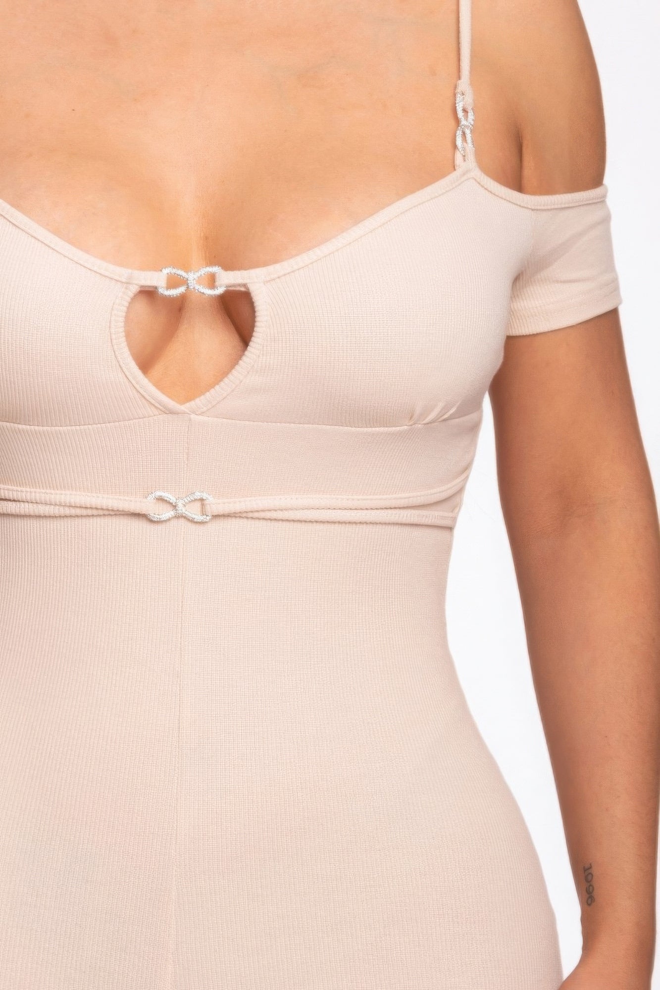 Infinity Off-shoulder Knitted Rompers-Product Type | Naughty Smile Fashion