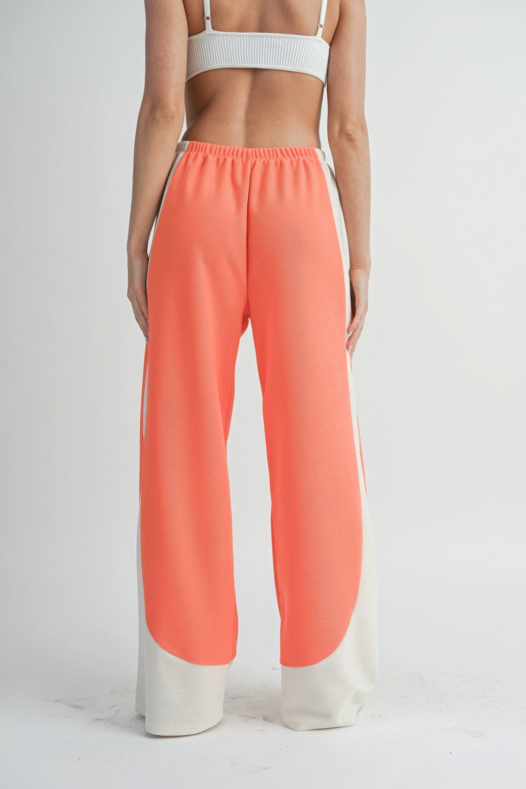 Two Toned Wide Leg Pants-Product Type | Naughty Smile Fashion