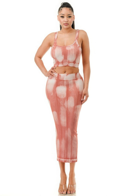 New Arrival – Mineral Wash Skirt Set – New Arrival Now Live