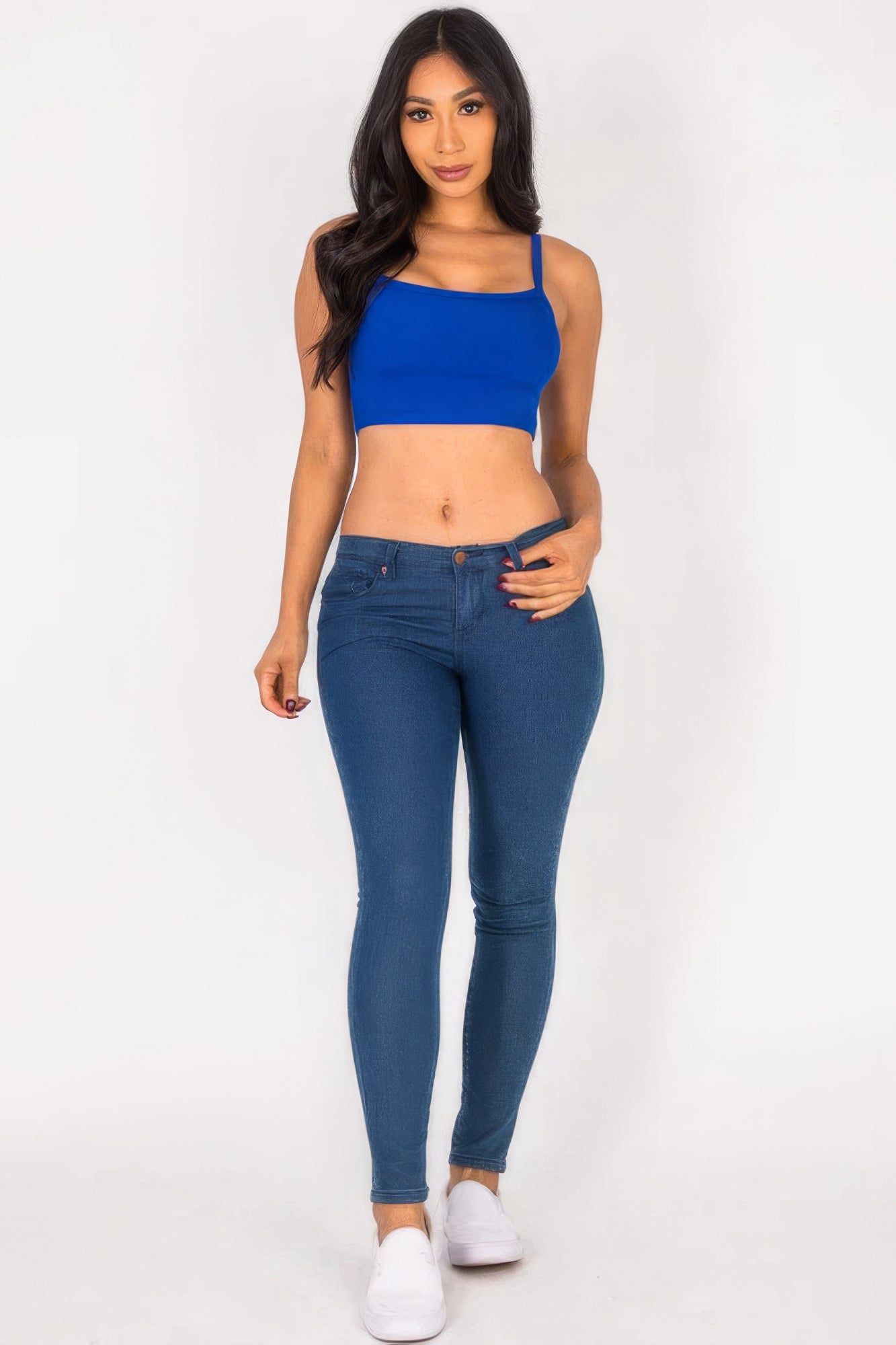 Ribbed Knit Cami Crop Top-Product Type | Naughty Smile Fashion