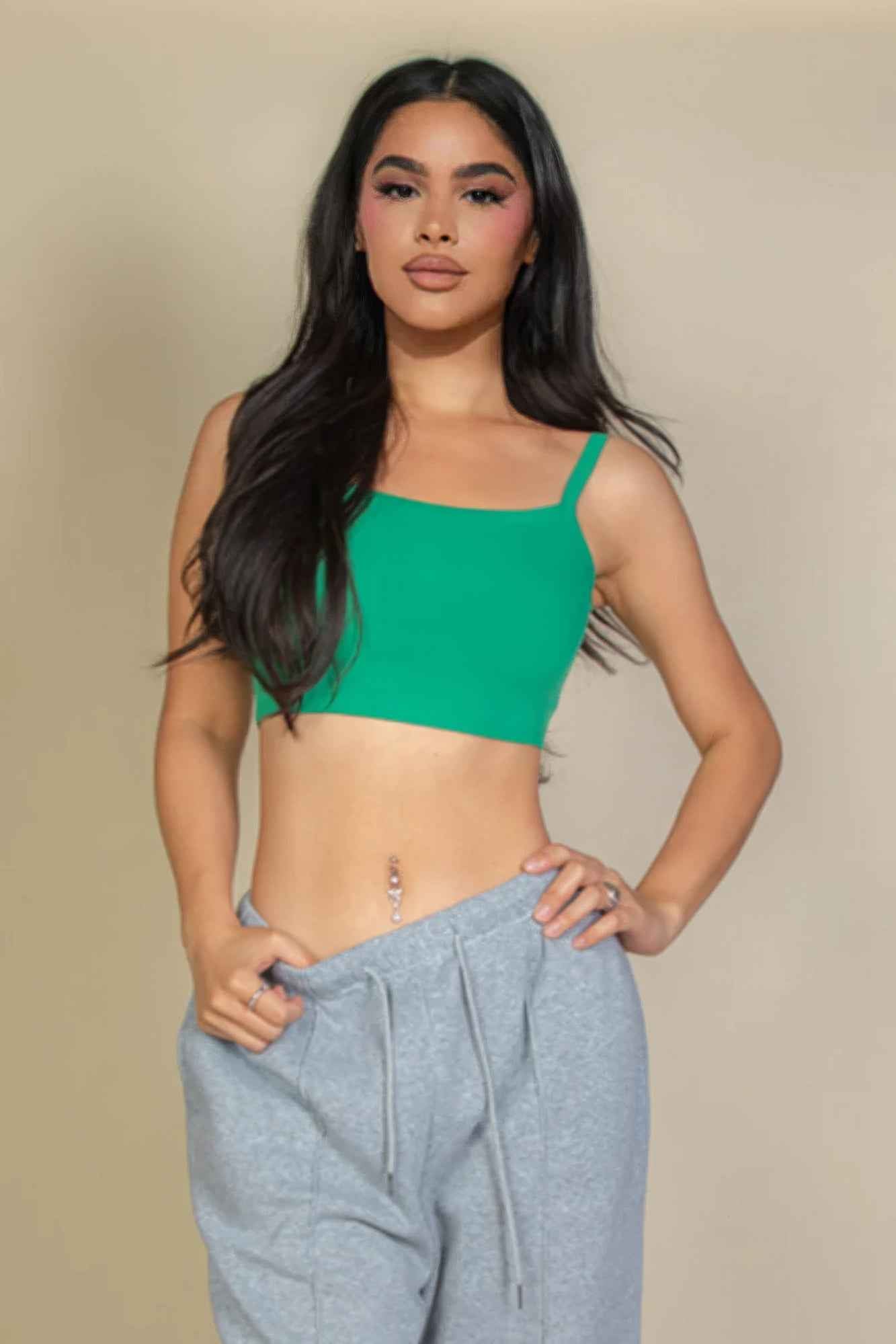 New Arrival – Ribbed Knit Cami Crop Top – New Arrival Now Live