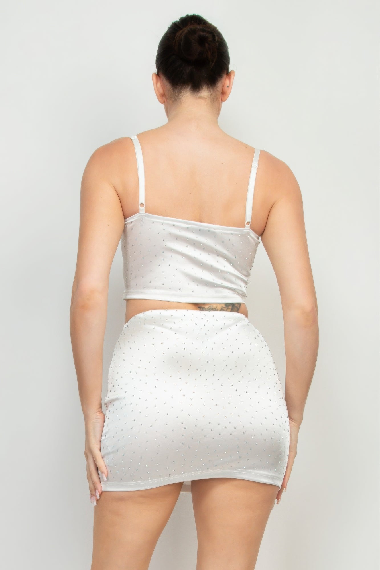 Sweetheart Bustier Rhinestones Crop Top-Product Type | Naughty Smile Fashion