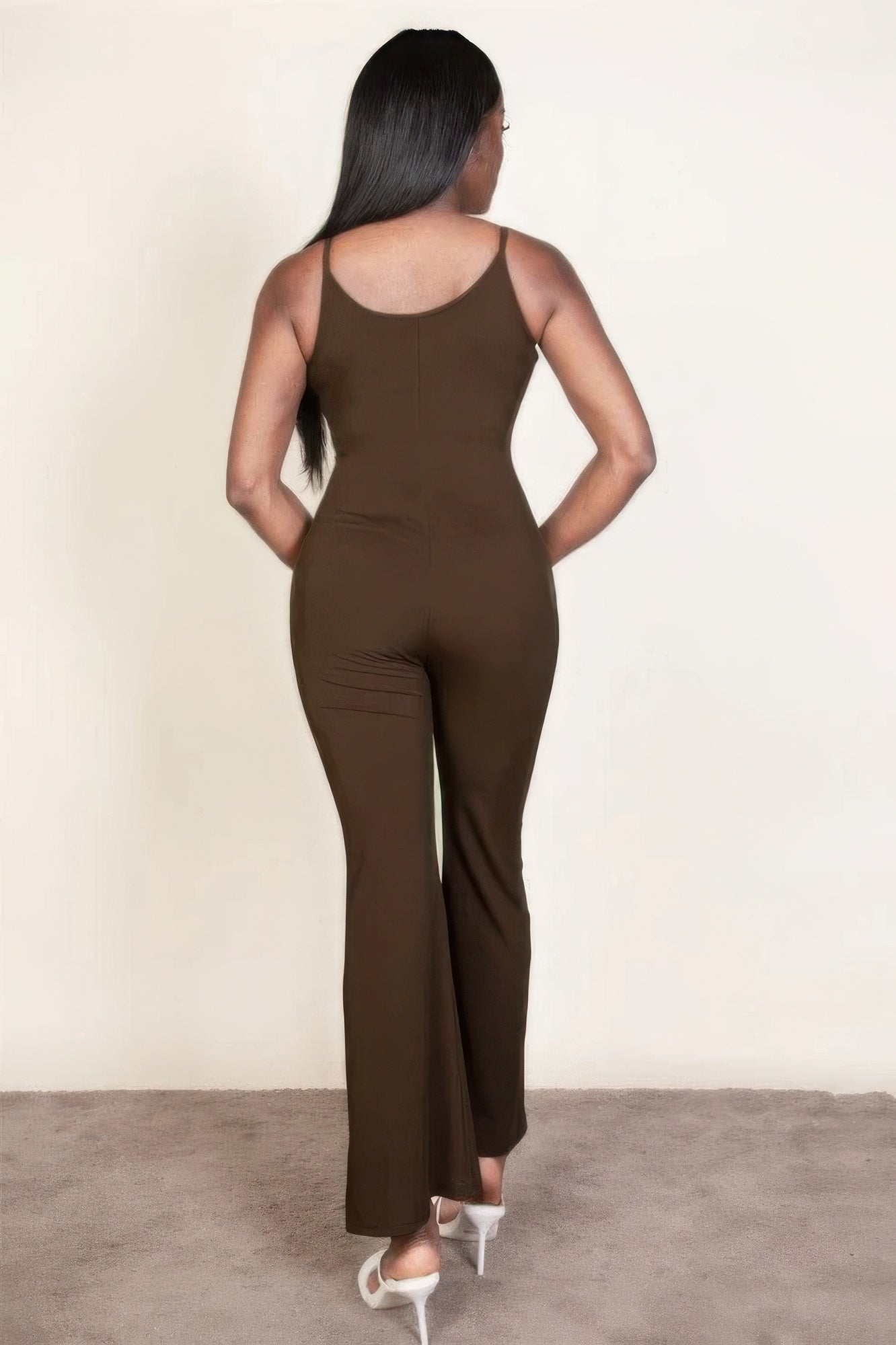 Ribbed sleeveless wide leg jumpsuit-Product Type | Naughty Smile Fashion