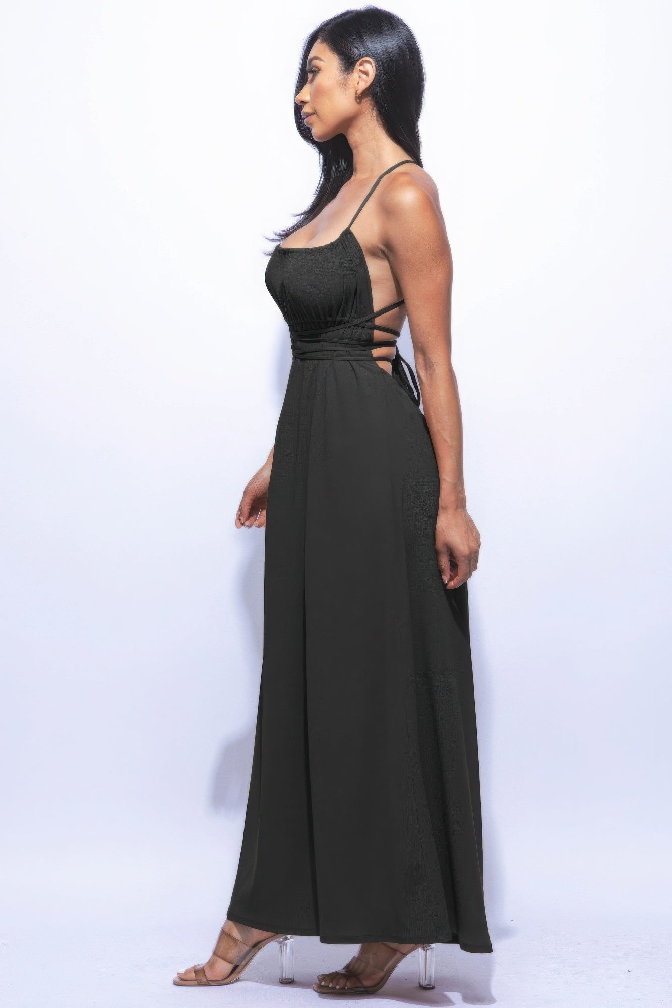 Side Slit Maxi Dress-Product Type | Naughty Smile Fashion