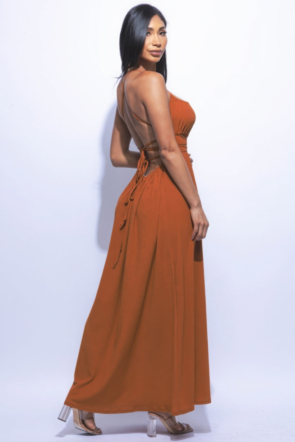 Side Slit Maxi Dress-Product Type | Naughty Smile Fashion