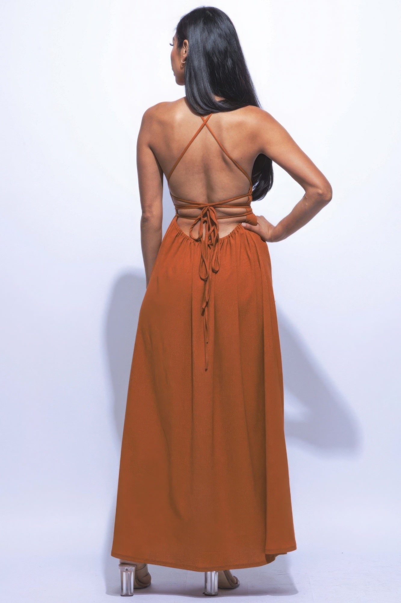 Side Slit Maxi Dress-Product Type | Naughty Smile Fashion