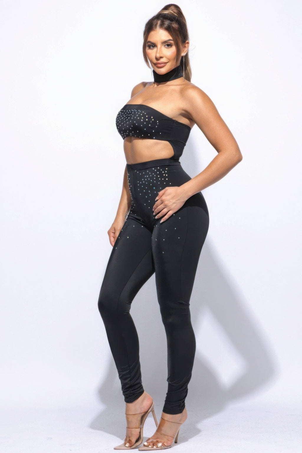 Chocker Tube Jumpsuit-Product Type | Naughty Smile Fashion