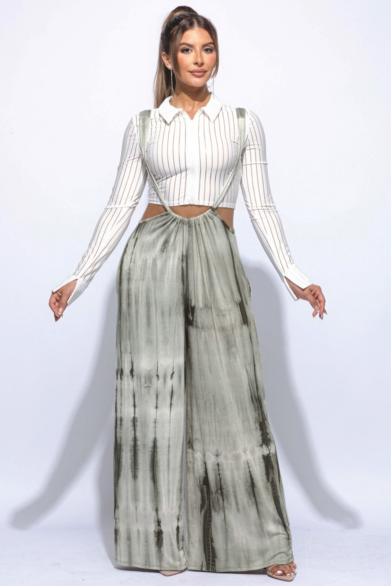 Drawstring Baggy Jumpsuit-Product Type | Naughty Smile Fashion