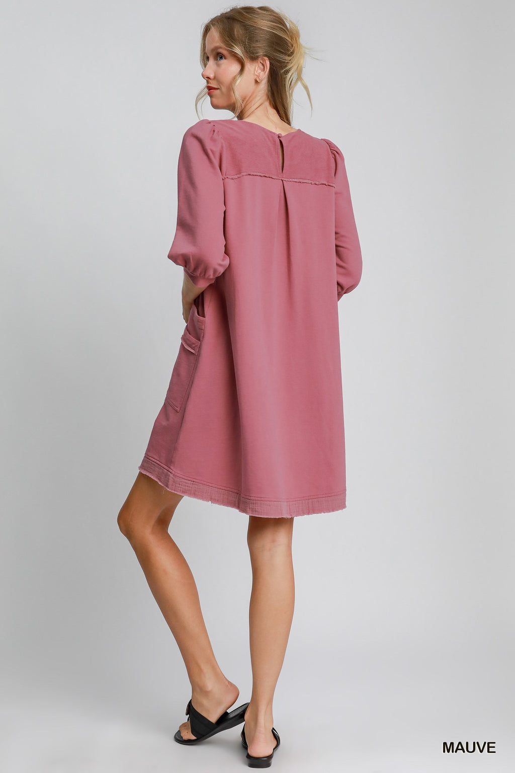 French Terry Mini Dress-Product Type | Naughty Smile Fashion