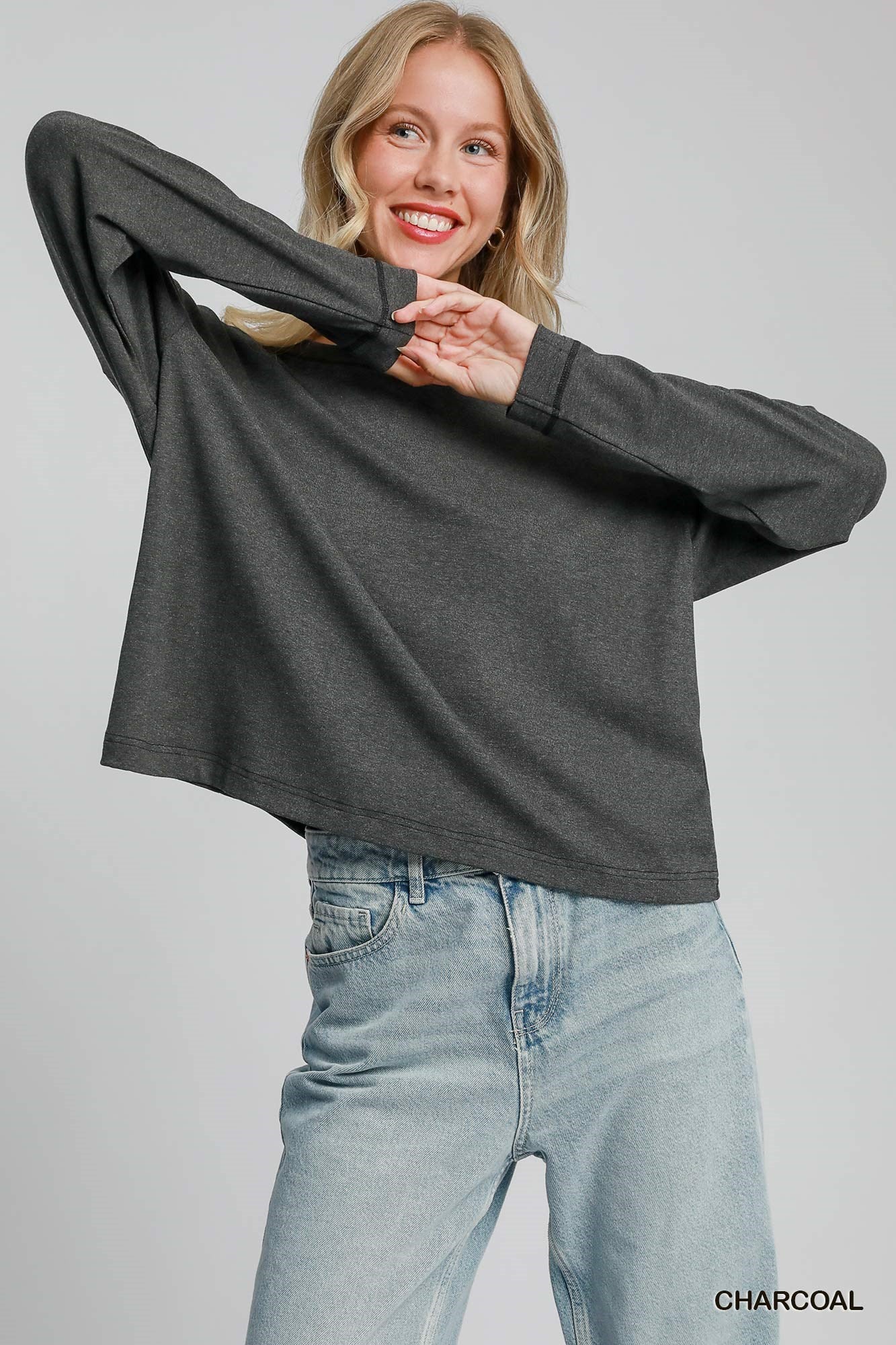 Soft Stretch Basic Top-Product Type | Naughty Smile Fashion