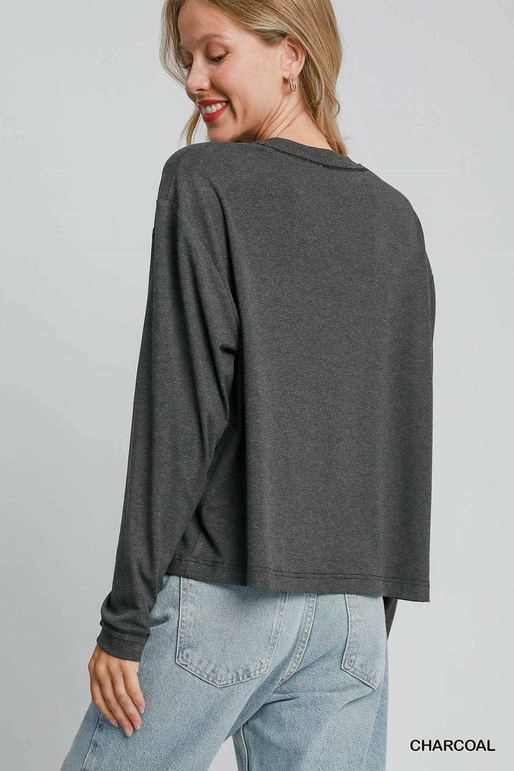 Soft Stretch Basic Top-Product Type | Naughty Smile Fashion