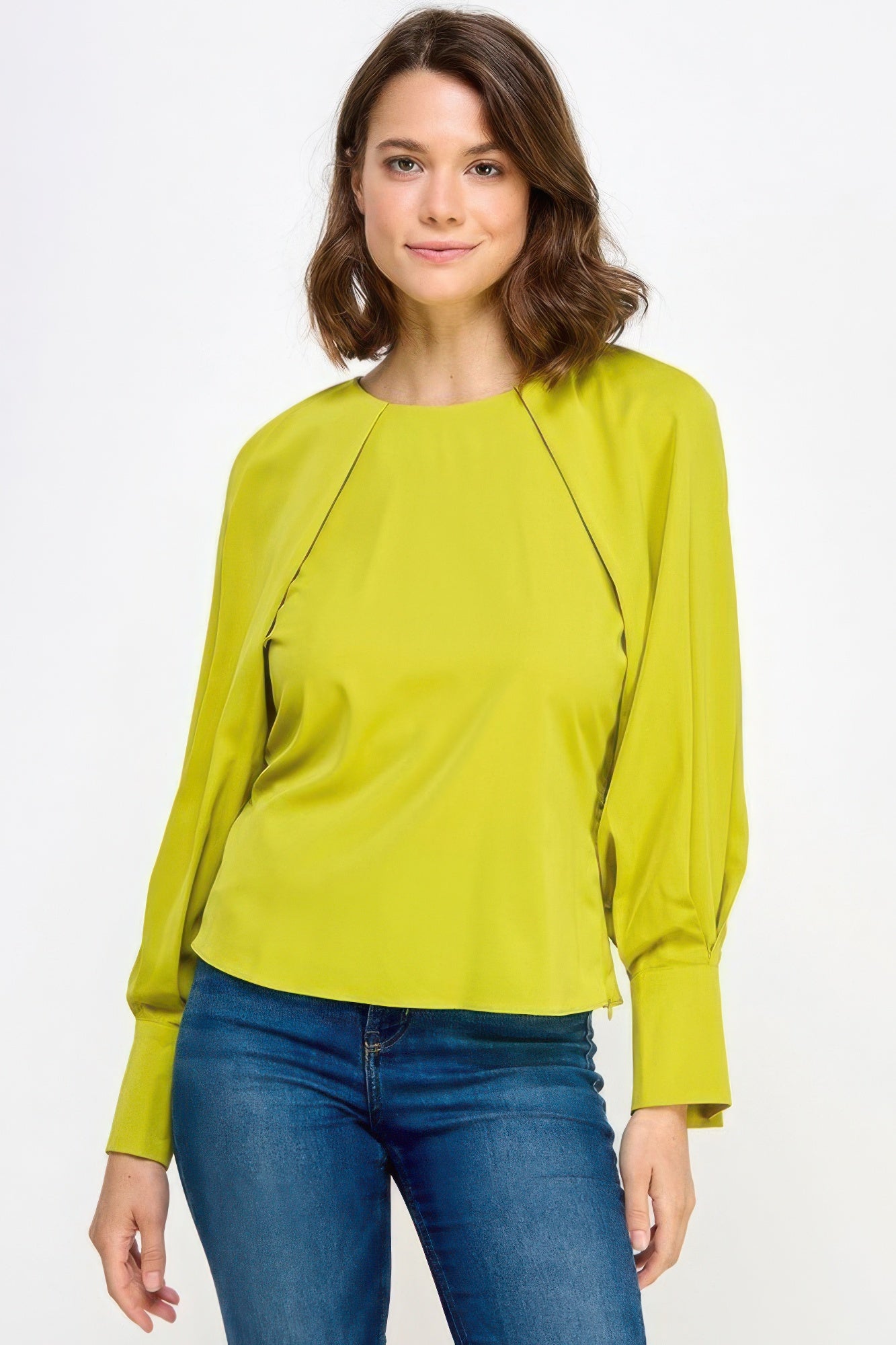 New Arrival – Raglan Long Sleeve Top With Back Neck Tie – New Arrival Now Live