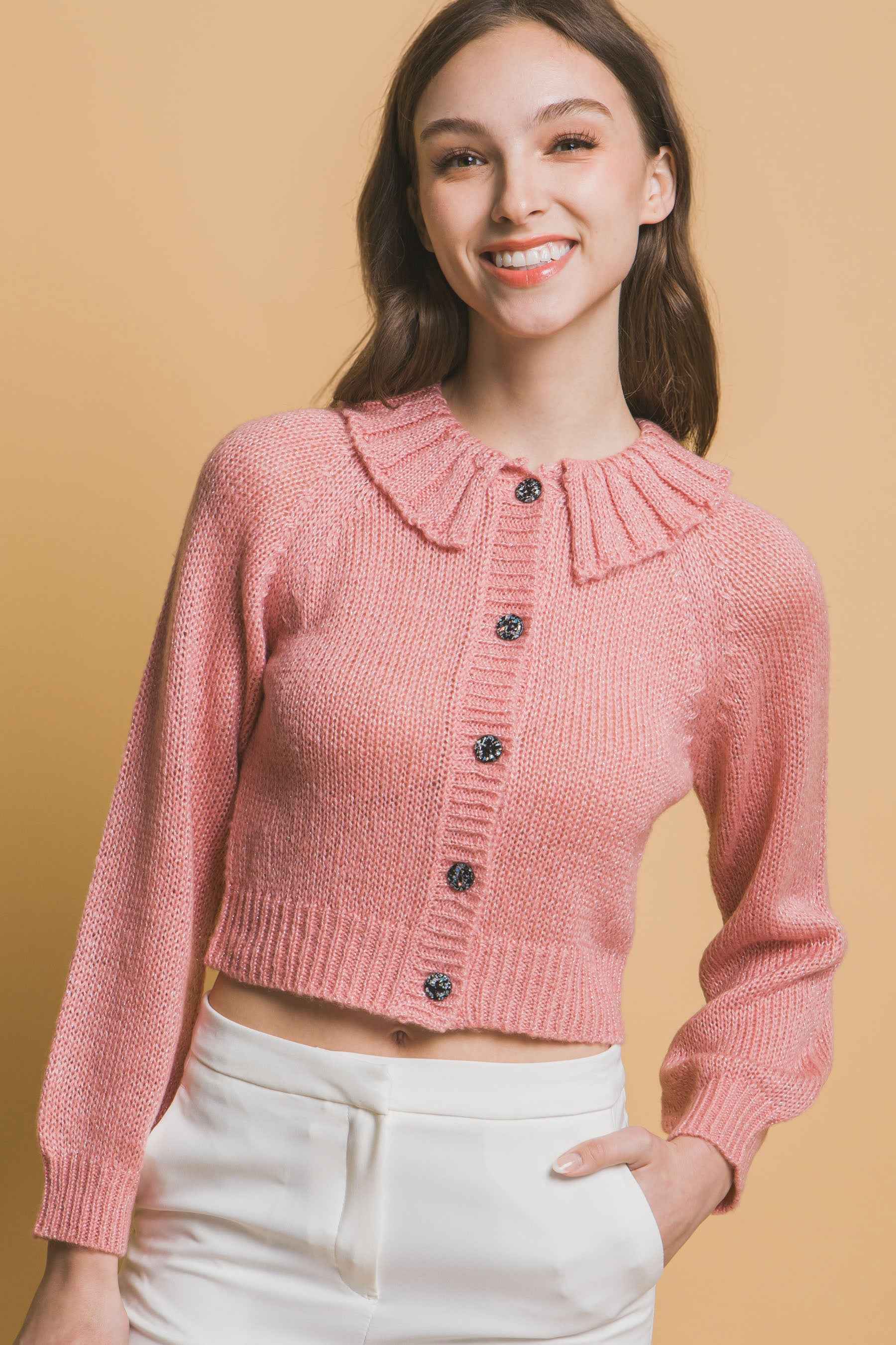 New Arrival – Short collard sweater – New Arrival Now Live