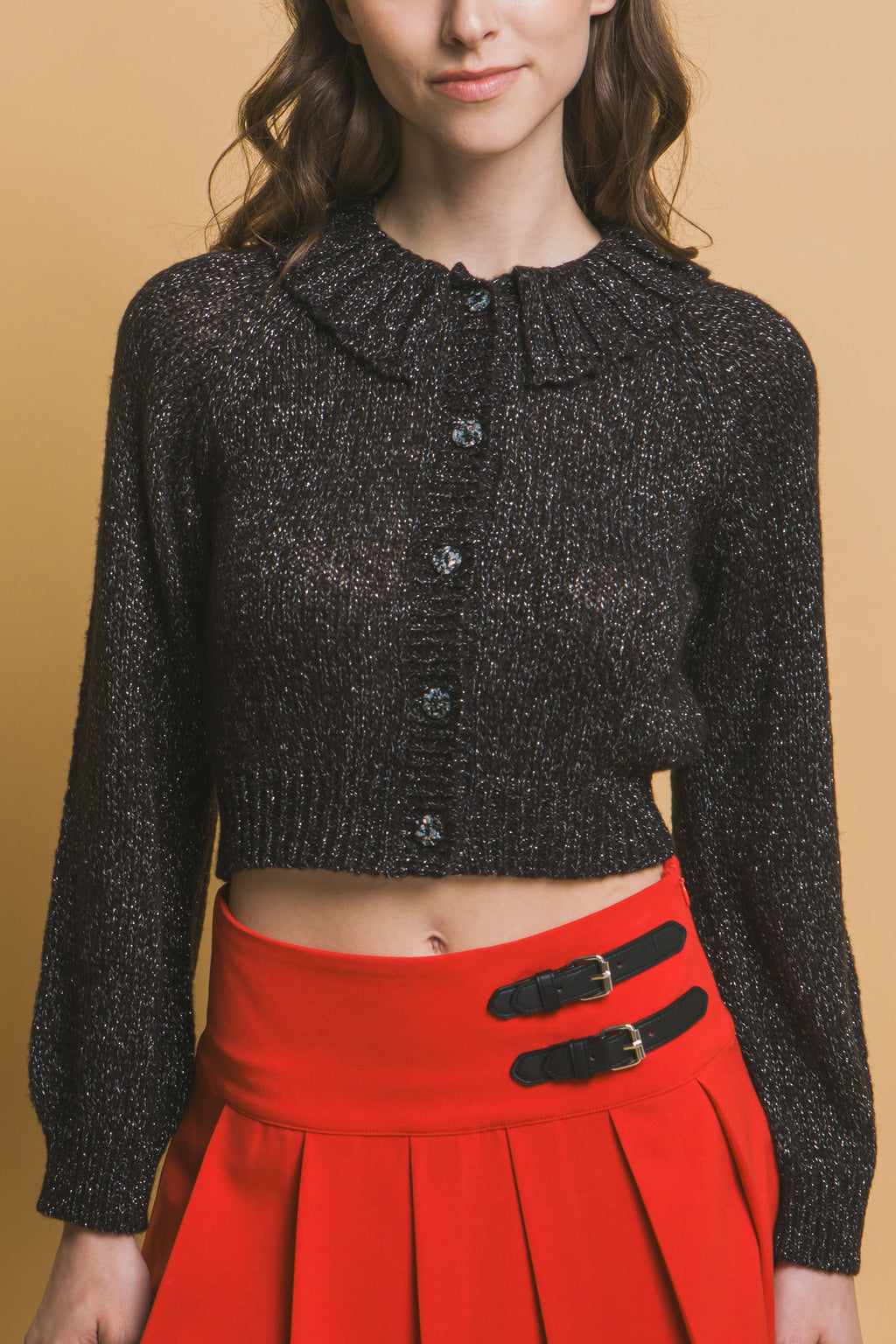 Short collard sweater-Product Type | Naughty Smile Fashion
