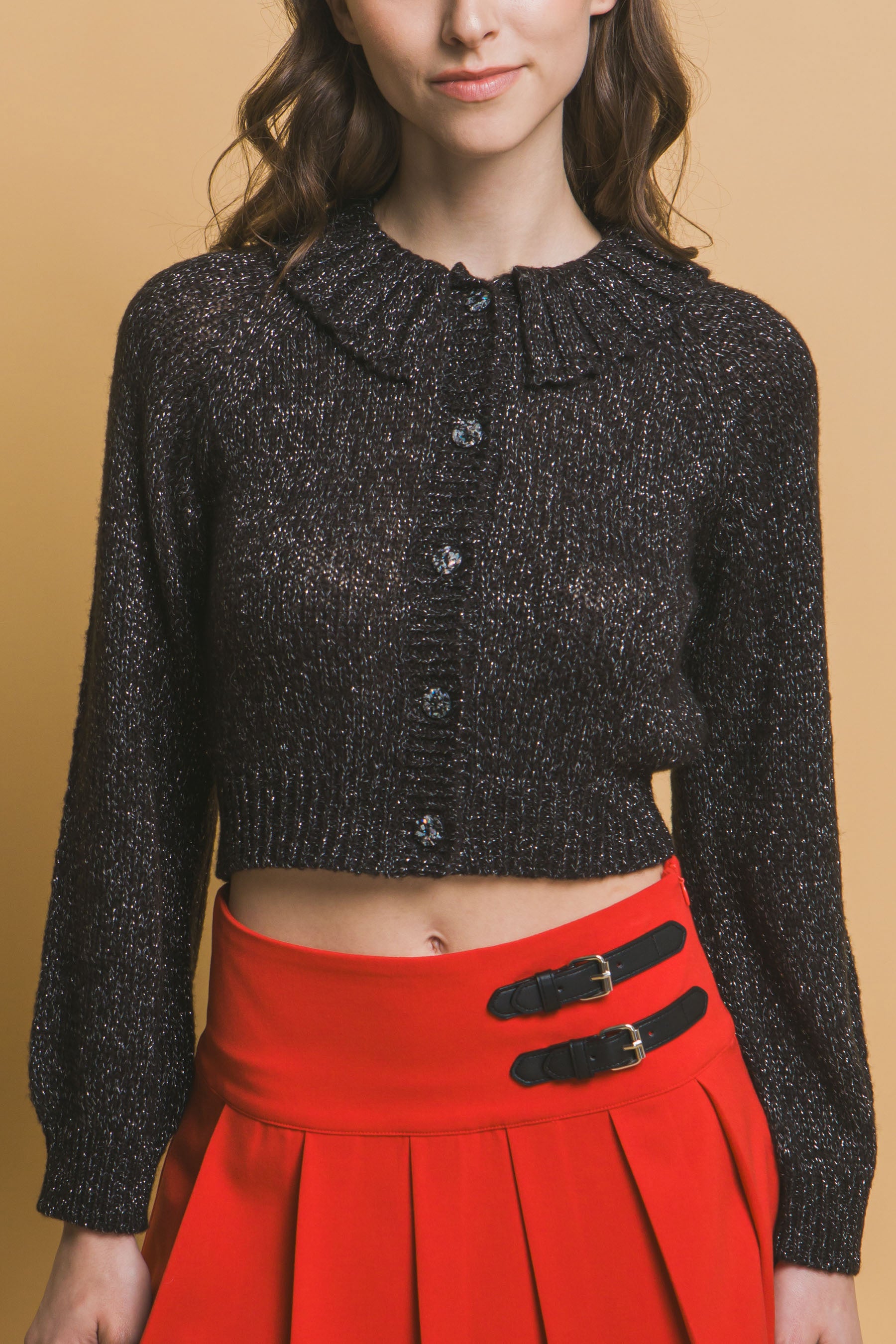 Short collard sweater-Product Type | Naughty Smile Fashion