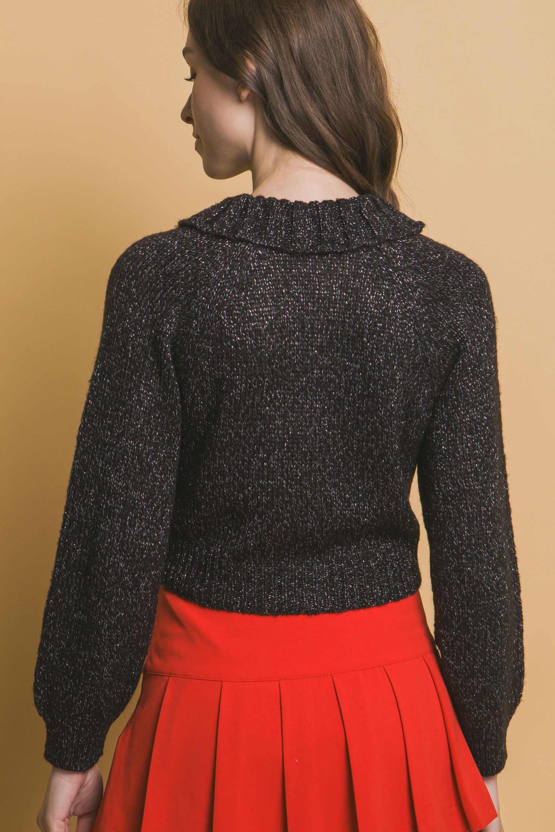 Short collard sweater-Product Type | Naughty Smile Fashion