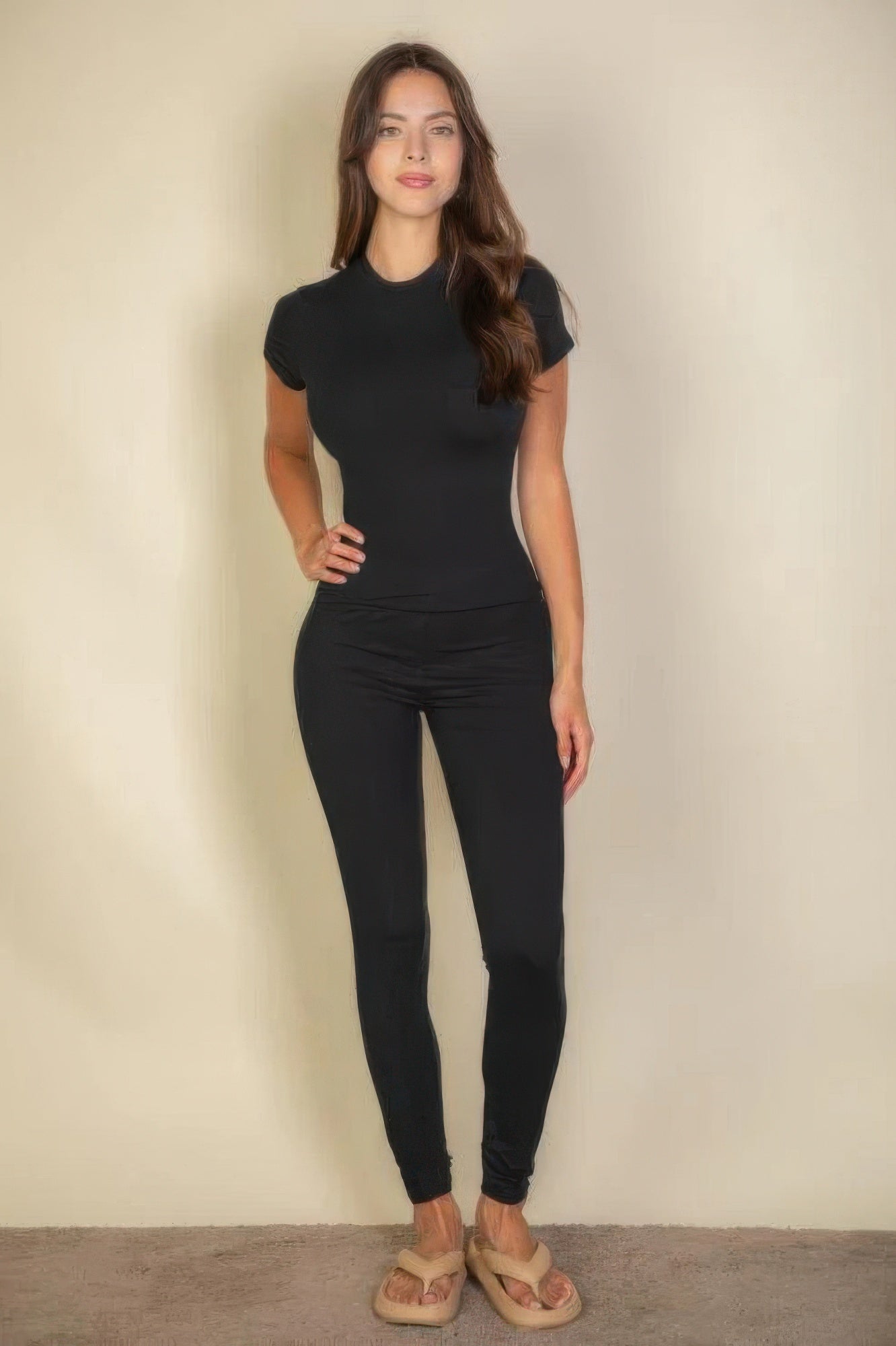Basic Solid Leggings-Product Type | Naughty Smile Fashion