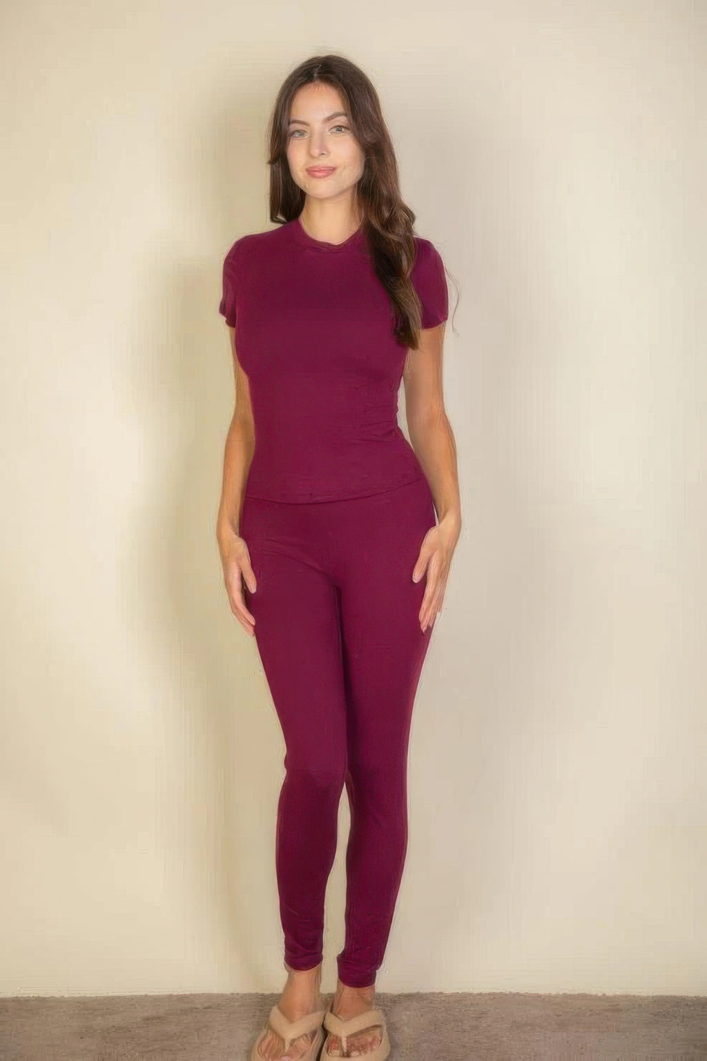 Basic Solid Leggings-Product Type | Naughty Smile Fashion