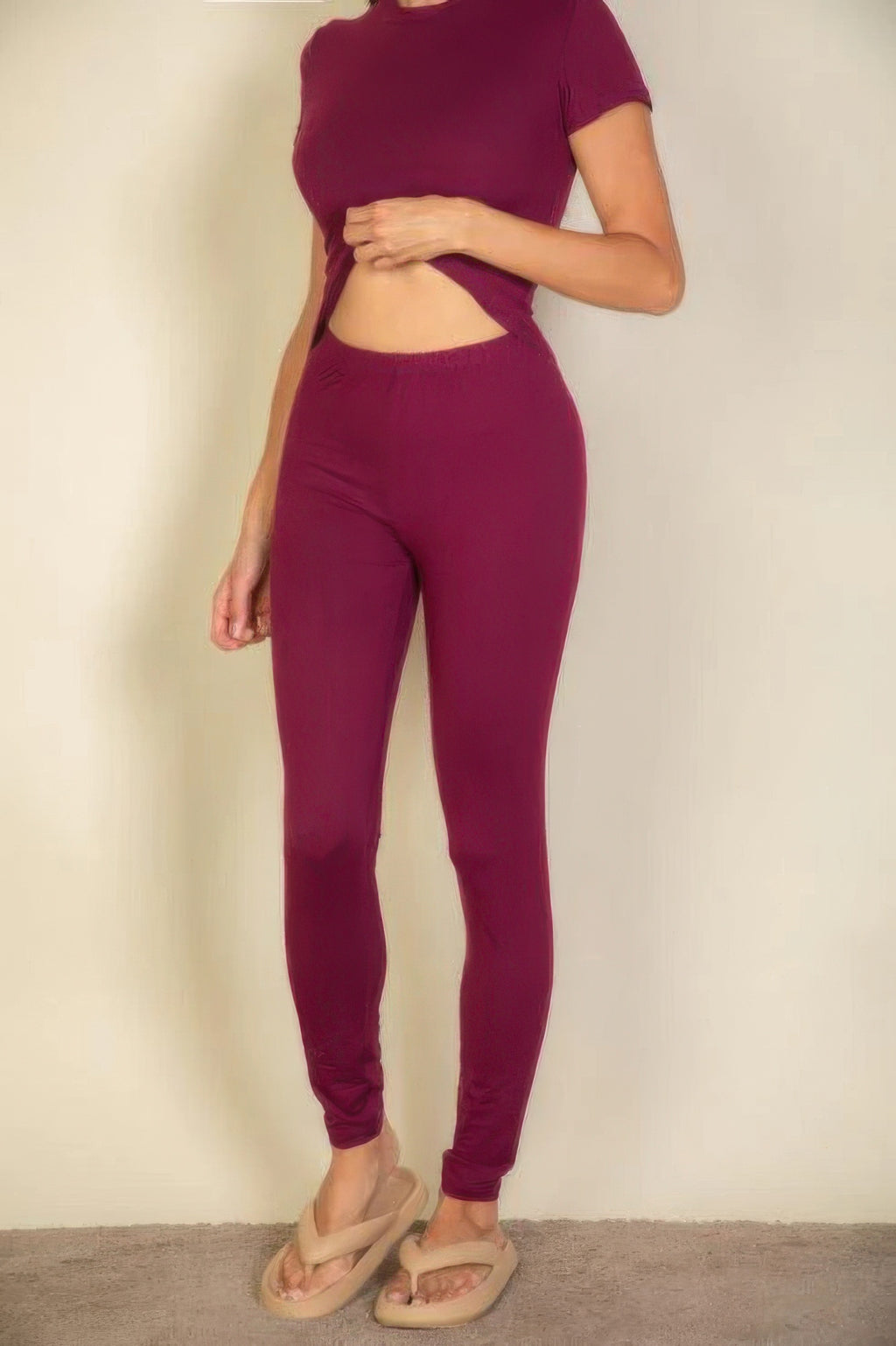 Basic Solid Leggings-Product Type | Naughty Smile Fashion