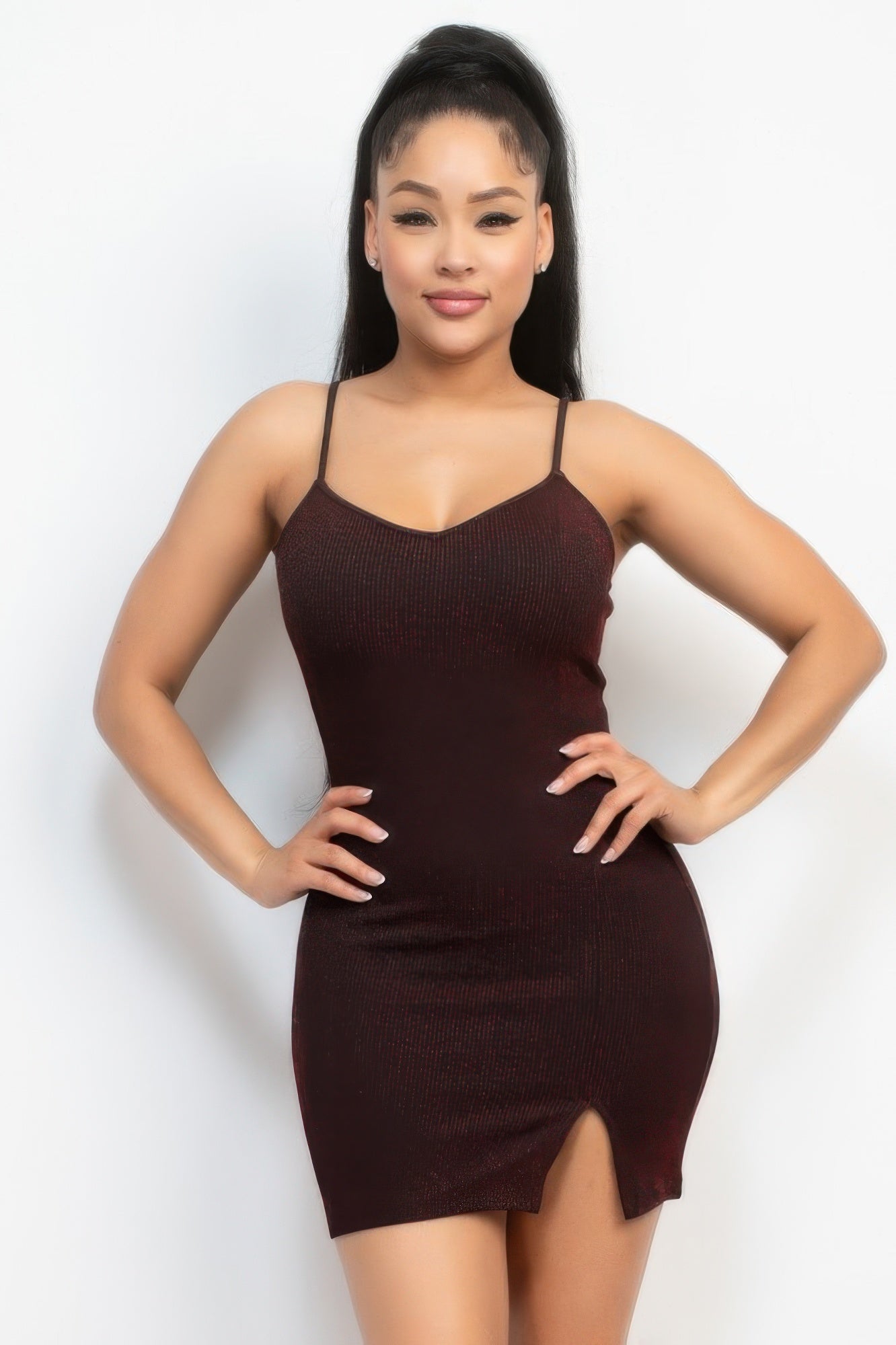 New Arrival – Glittered bodycon slit dress – New Arrival Now Live