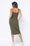 Side Slit Cami Dress