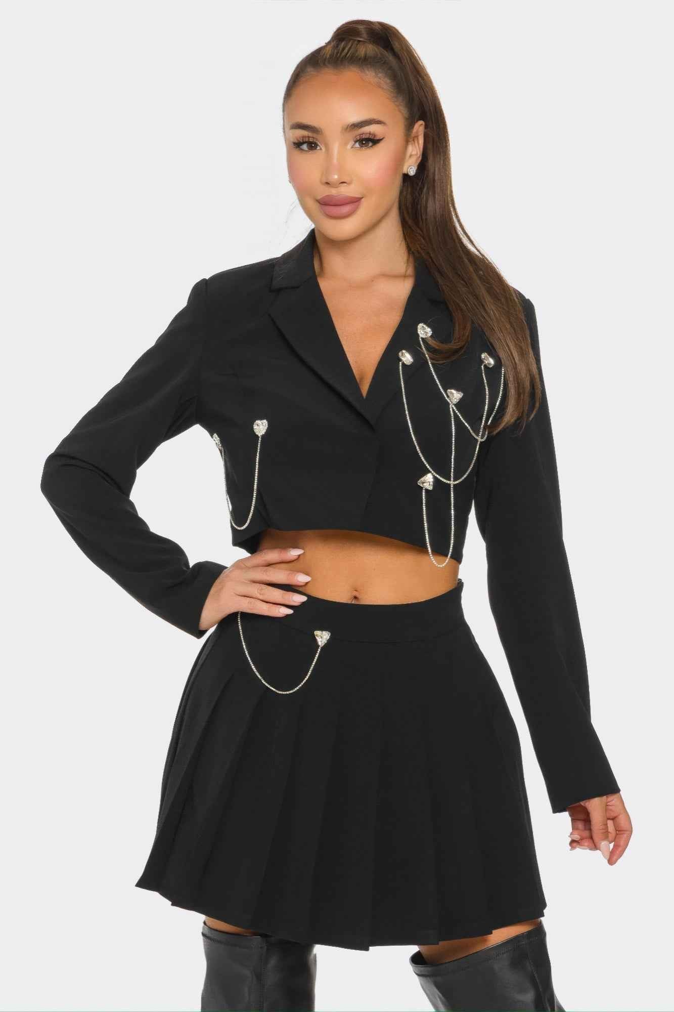 New Arrival – Pleated Skirt Set – New Arrival Now Live
