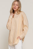 Long Sleeve Loose Fit Shirt