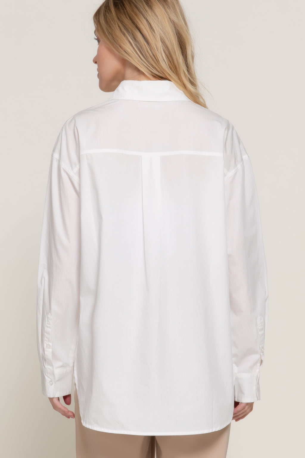 Long Sleeve Loose Fit Shirt-Product Type | Naughty Smile Fashion