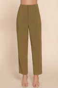 High Waist Pintuck Detail Long Pants-Product Type | Naughty Smile Fashion