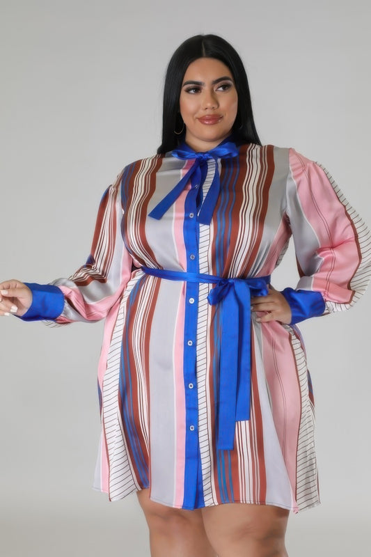 New Arrival – Long Sleeves Non-stretch Dress – New Arrival Now Live