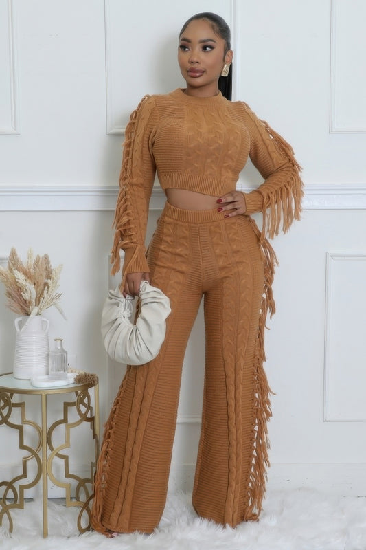 New Arrival – Knitted Stretch Pant Set – New Arrival Now Live