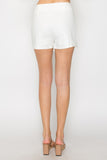 Wrap High-rise Elastic Mini Skort