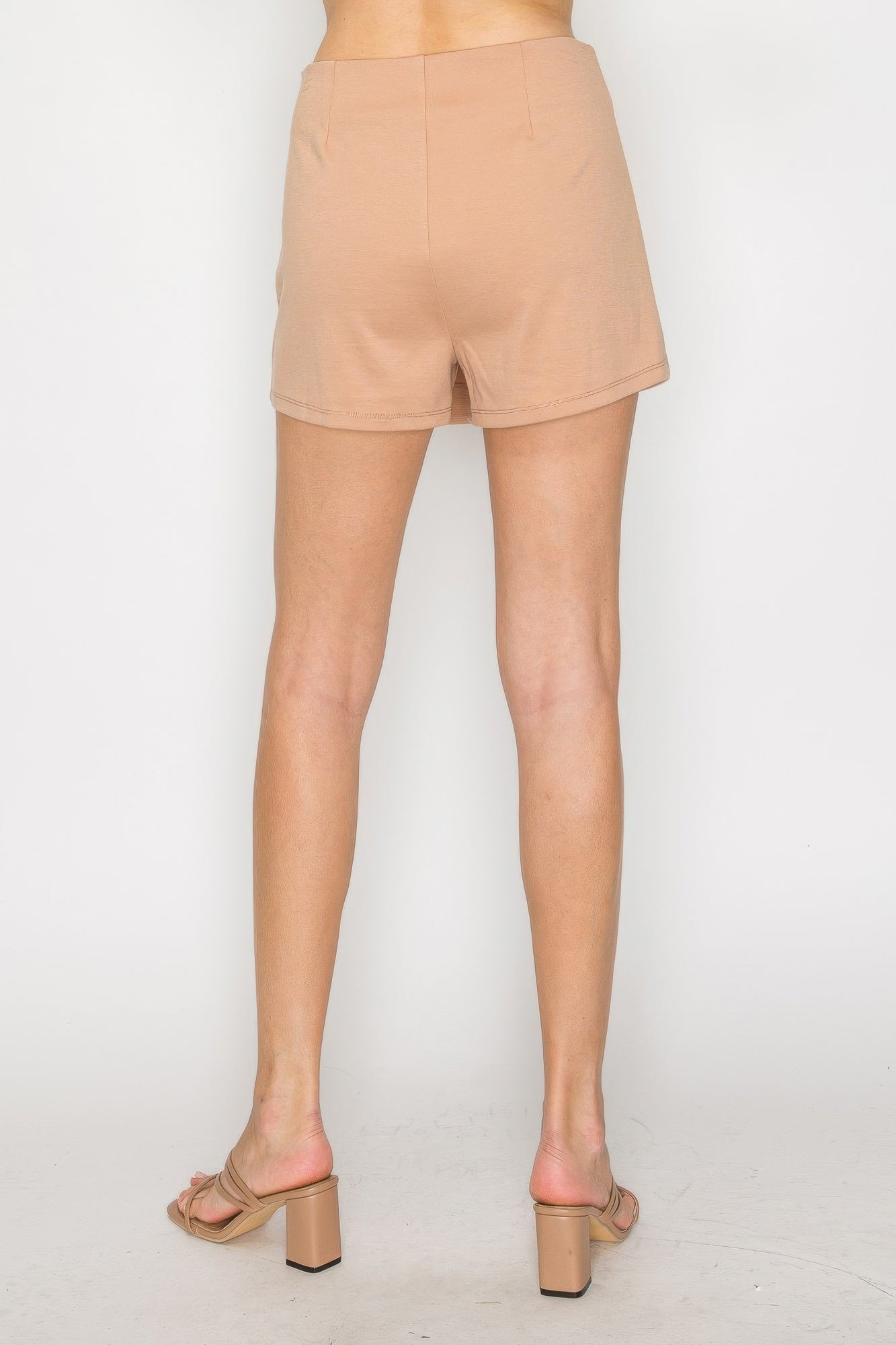 Wrap High-rise Elastic Mini Skort-Product Type | Naughty Smile Fashion