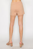 Wrap High-rise Elastic Mini Skort