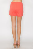 Wrap High-rise Elastic Mini Skort