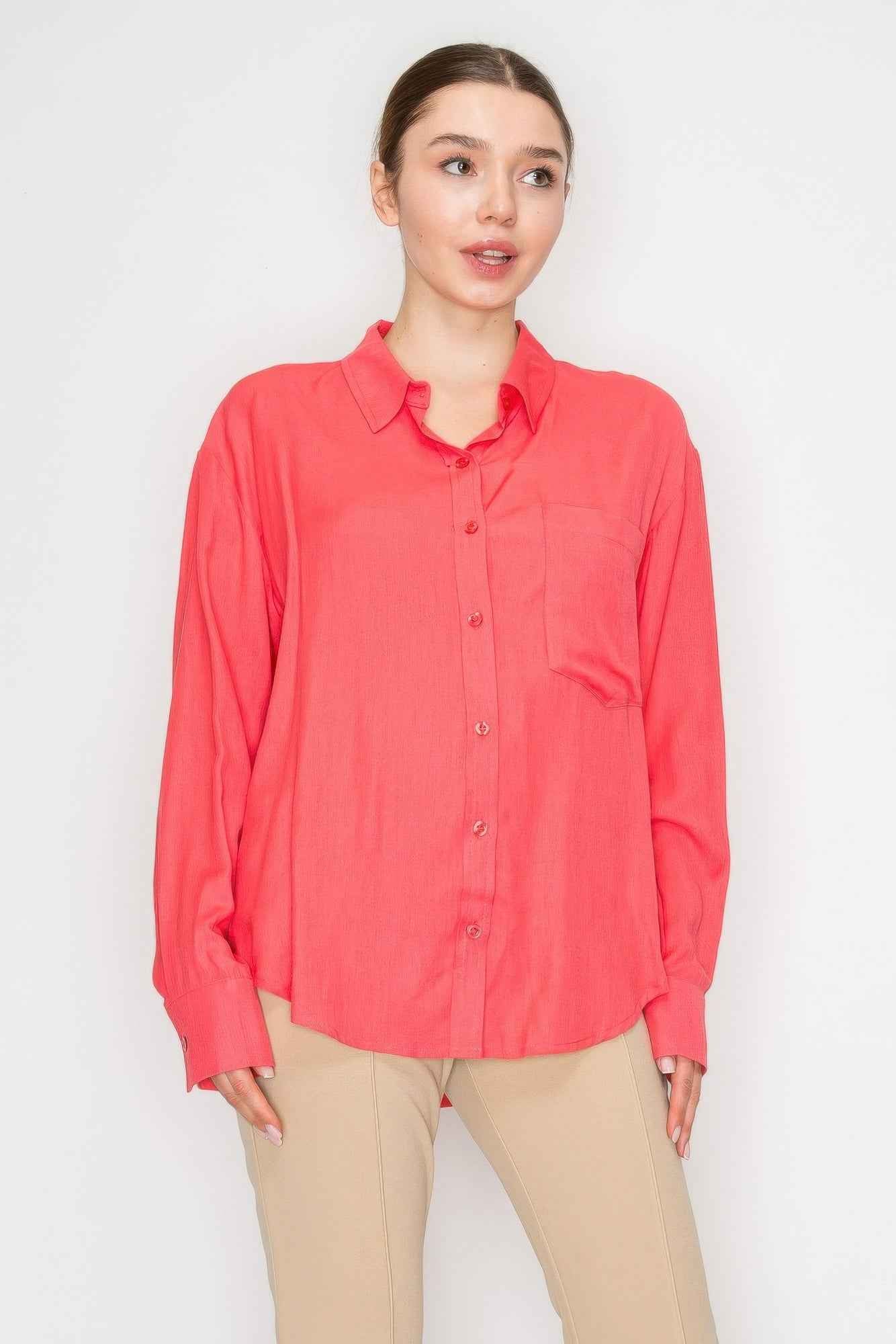 New Arrival – Button Down Collared Linen Shirt – New Arrival Now Live