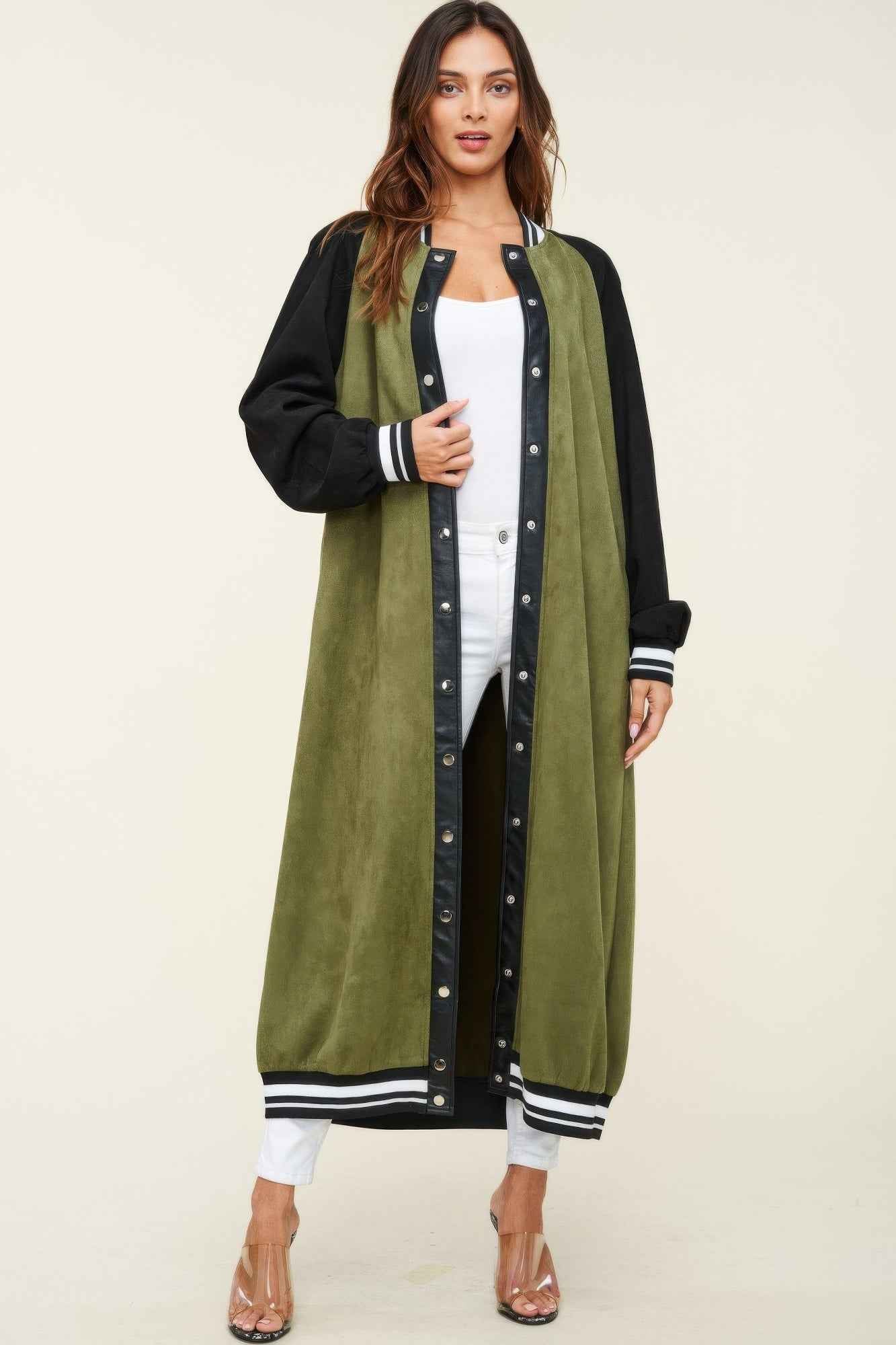 New Arrival – Maxi Faux Suede Jacket – New Arrival Now Live