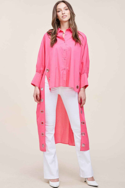 New Arrival – Oversized Shirt With Long Back – New Arrival Now Live