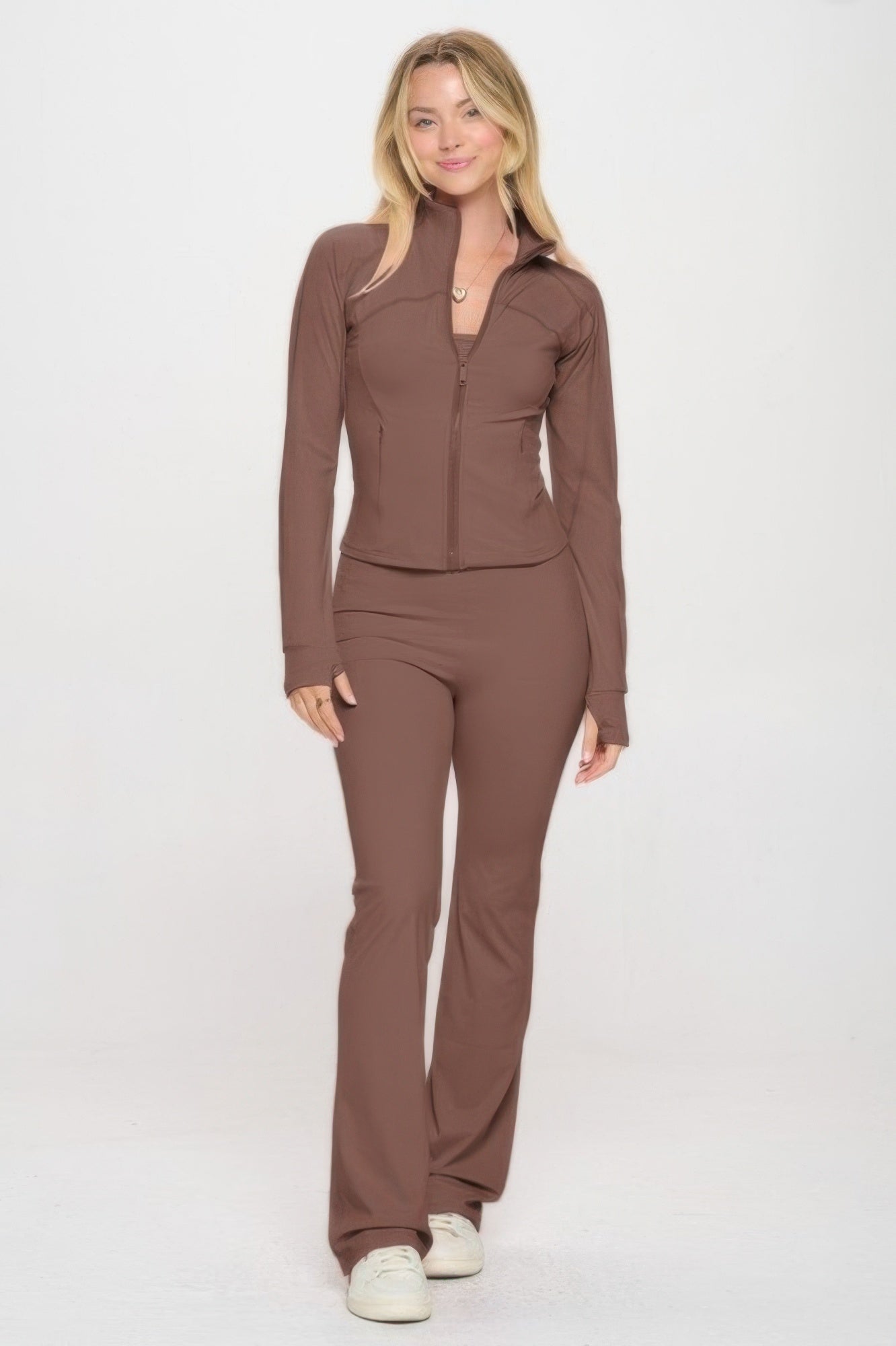 New Arrival – Premium Yoga Jacket W/jumpsuit Set – New Arrival Now Live