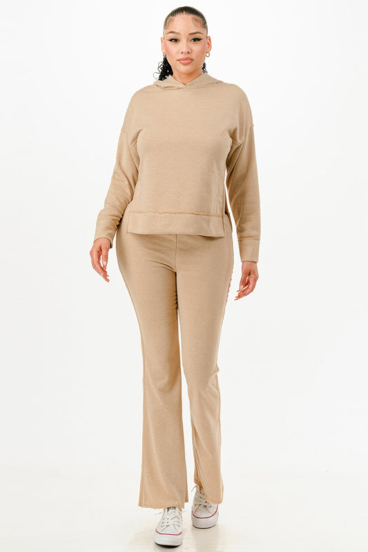 New Arrival – Washed Sweat Two-piece Set – New Arrival Now Live