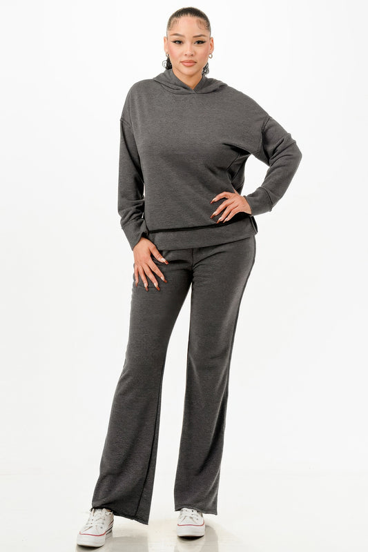 New Arrival – Washed Sweat Two-piece Set – New Arrival Now Live