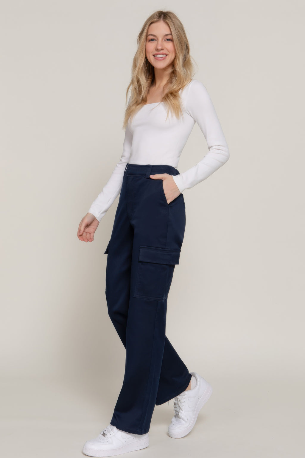 Straight Fit Long Pants-Product Type | Naughty Smile Fashion